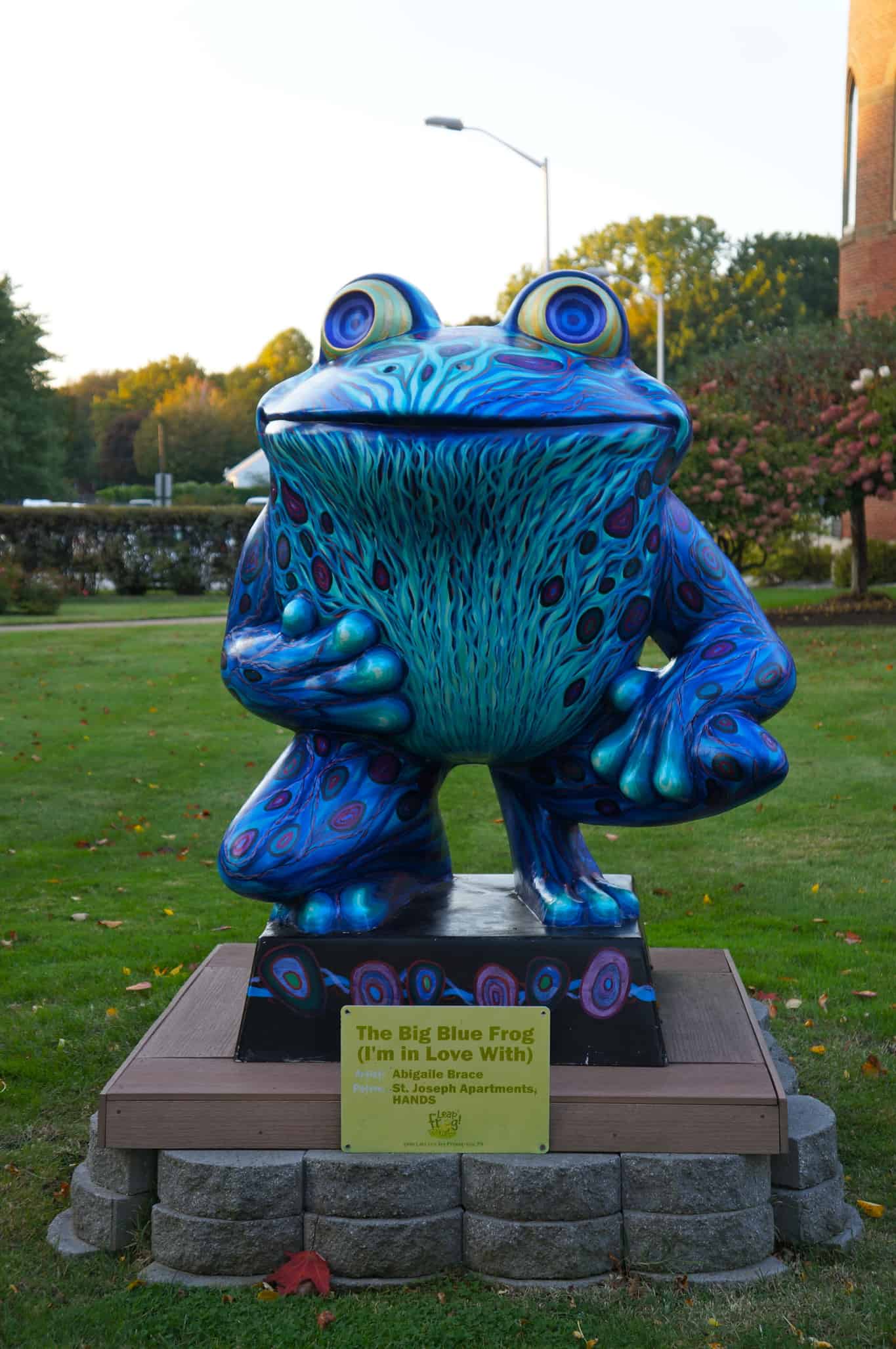 Big Blue Frog